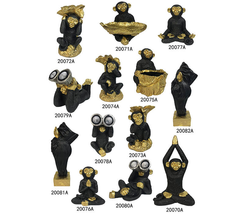 Monkey ornaments-1